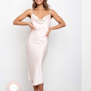 Petal and Pup Persia dress in Champagne